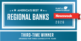 Ridgewood Savings Bank names an America’s Best Regional Bank for the third consecutive year