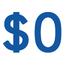 No application fee image