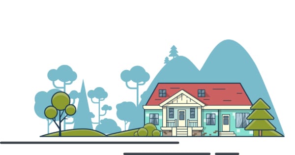 illustration of house